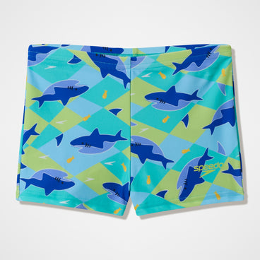 Infant Printed Aquashorts Blue