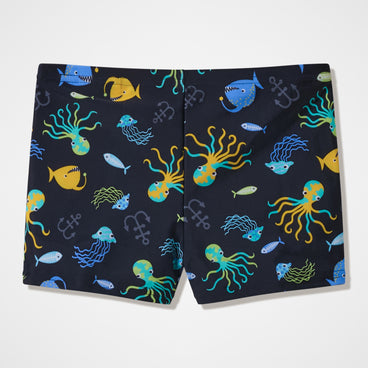 Infant Printed Aquashorts Black