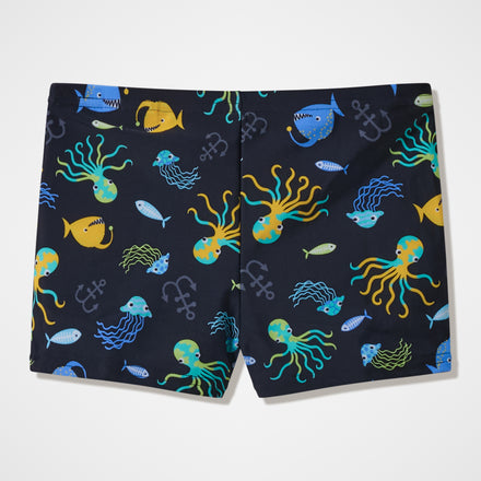 Infant Printed Aquashorts Black