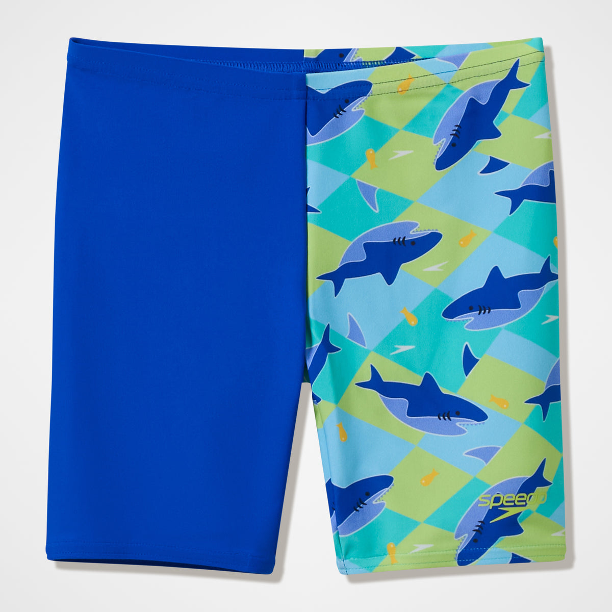 Printed Jammer Green Blue