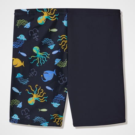 Infant Boys Printed Jammer Black