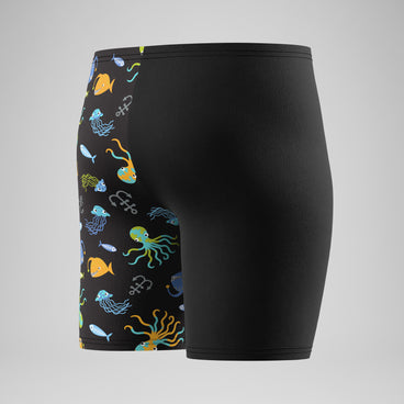 Infant Boys Printed Jammer Black