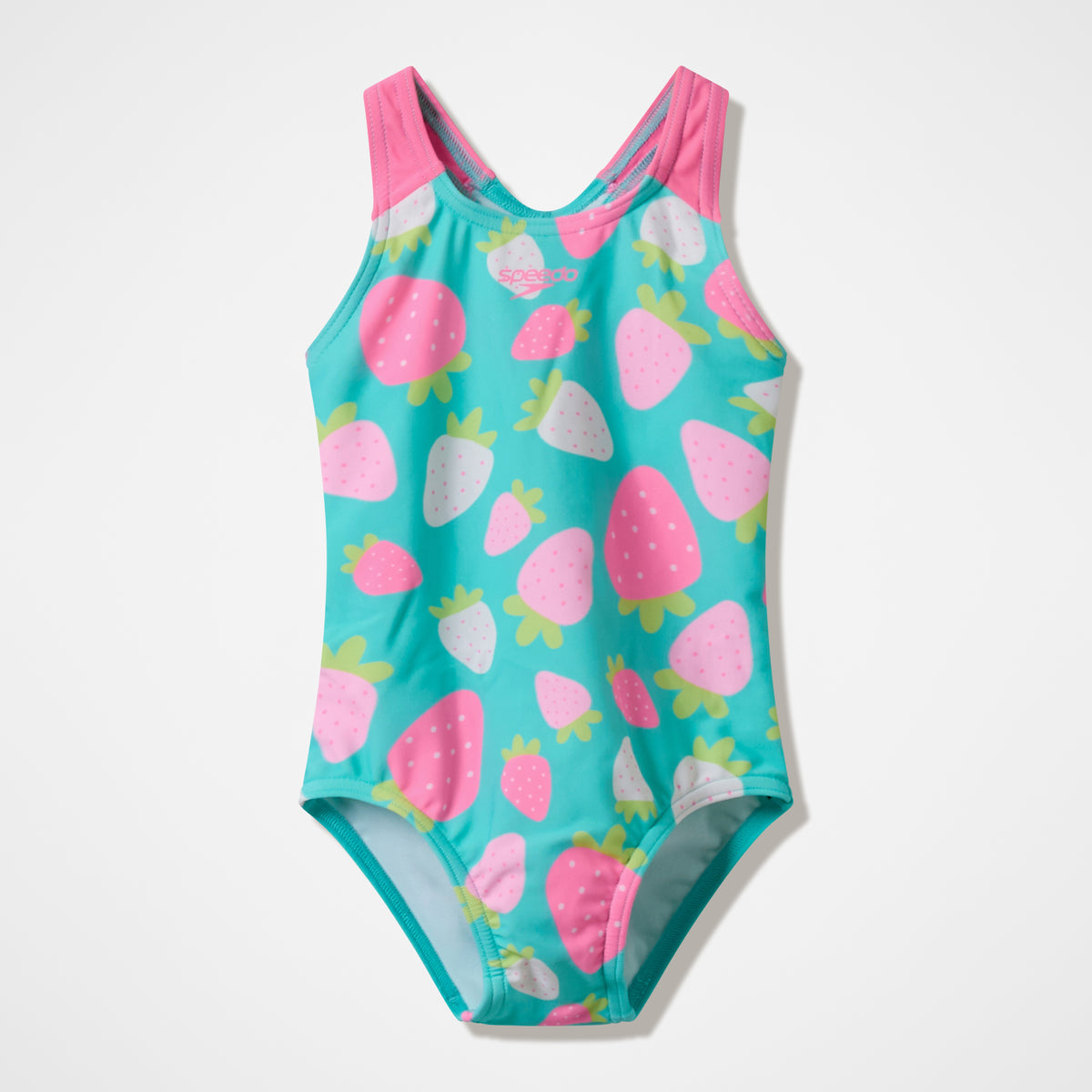 Placement Swimsuit Turquoise Pink