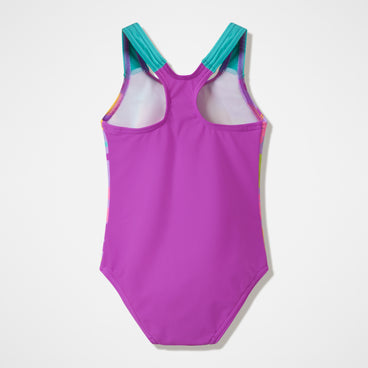 Infant Girls Placement Swimsuit Pink
