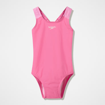 Infant Girls Medalist Swimsuit Pink