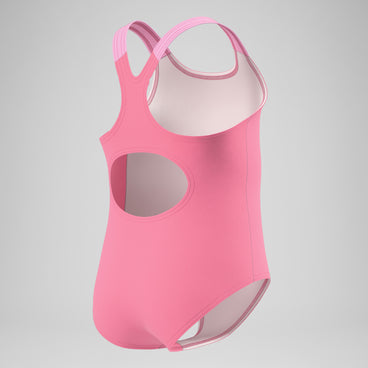 Infant Girls Medalist Swimsuit Pink