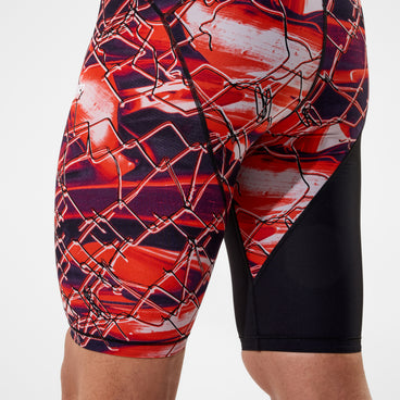 Men's Fastskin LZR HyperPro Printed Jammer Black/Red