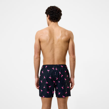 Men's Redondo Edge Printed Swim Shorts Black