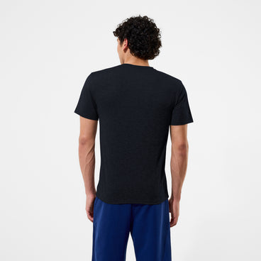 Men's Short Sleeve Crew Neck Tee Black