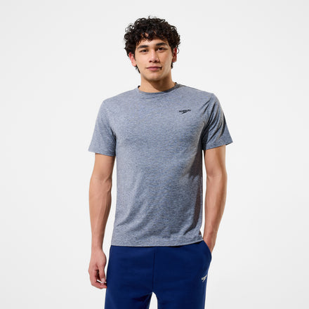 Men's Short Sleeve Crew Neck Tee Grey
