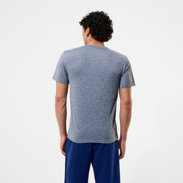Men's Short Sleeve Crew Neck Tee Grey