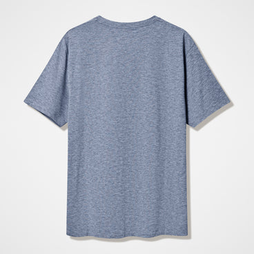 Men's Short Sleeve Crew Neck Tee Grey