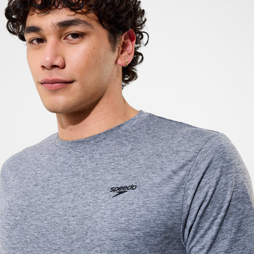 Men's Short Sleeve Crew Neck Tee Grey