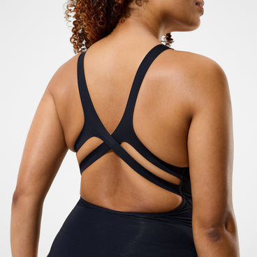 Women's Sculpture Boom Back Cheeky Swimsuit Black
