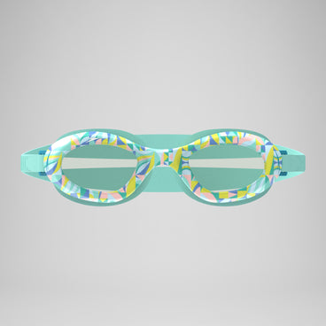 Junior Futura Hydrospex Printed Goggles Green/Yellow