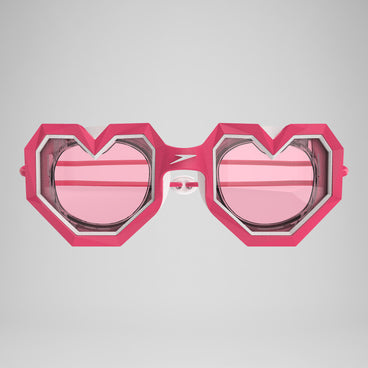 Kids Sunny G Diamond Heart Goggles Pink