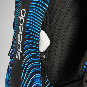 Printed 35L Team Rucksack Blue