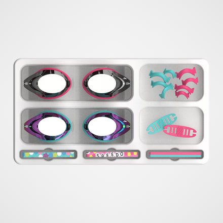 Adult Vanquisher 3.0 Made by Me Goggles Green/Pink