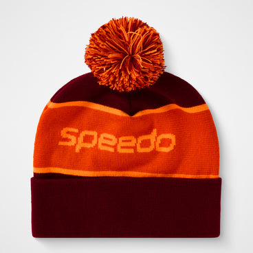 Pom Beanie Crimson