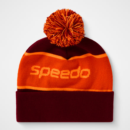 Pom Beanie Crimson
