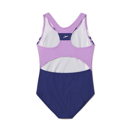 Girls Infinity Splice One Piece Purple