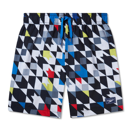 Maillot de bain à motif imprimé Rondo pour garçons, noir