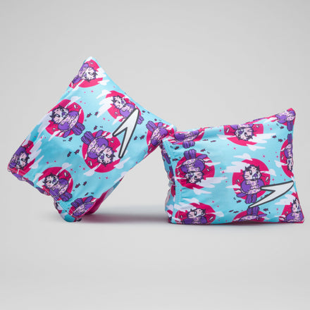 Junior Fabric Arm Band Blue/Green