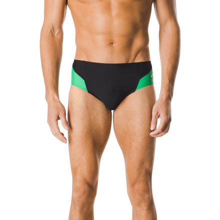 Caleçon boxeur ajusté boxeur ajusté Spark Splice pour hommes, vert