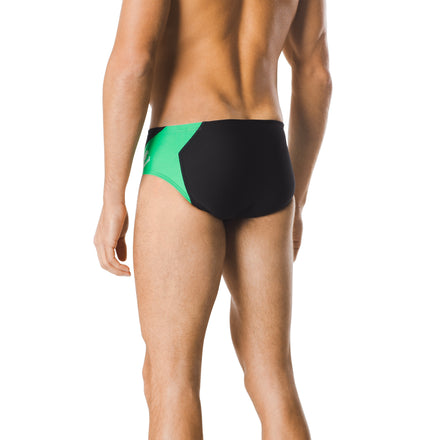 Caleçon boxeur ajusté boxeur ajusté Spark Splice pour hommes, vert