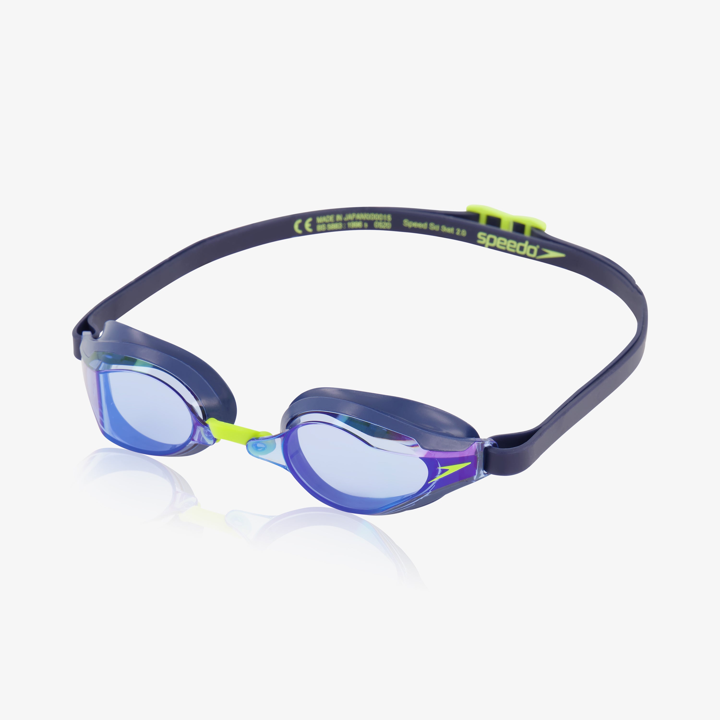 Speed Socket 2.0 Mirror Goggles Blue/Purple | Speedo